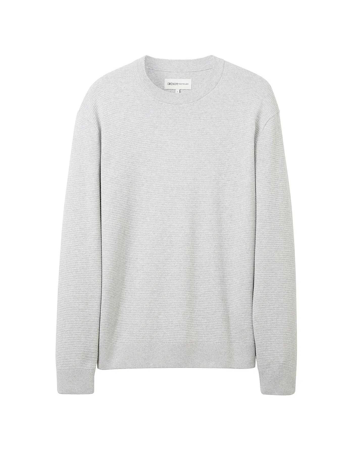TOM TAILOR DENIM | Pullover | hellgrau